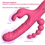 Trilogía - Vibrador Triple Estimulación