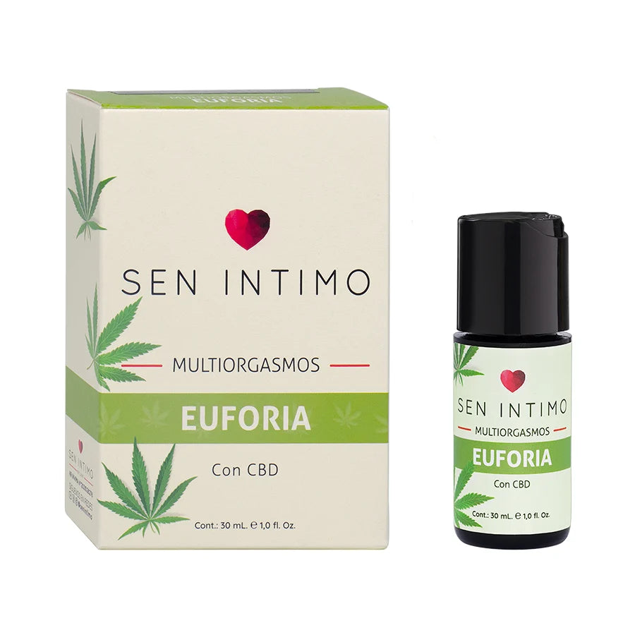 Lubricante e Intensificador Íntimo con CBD - Sensación Caliente y Electrizante (30 ml)