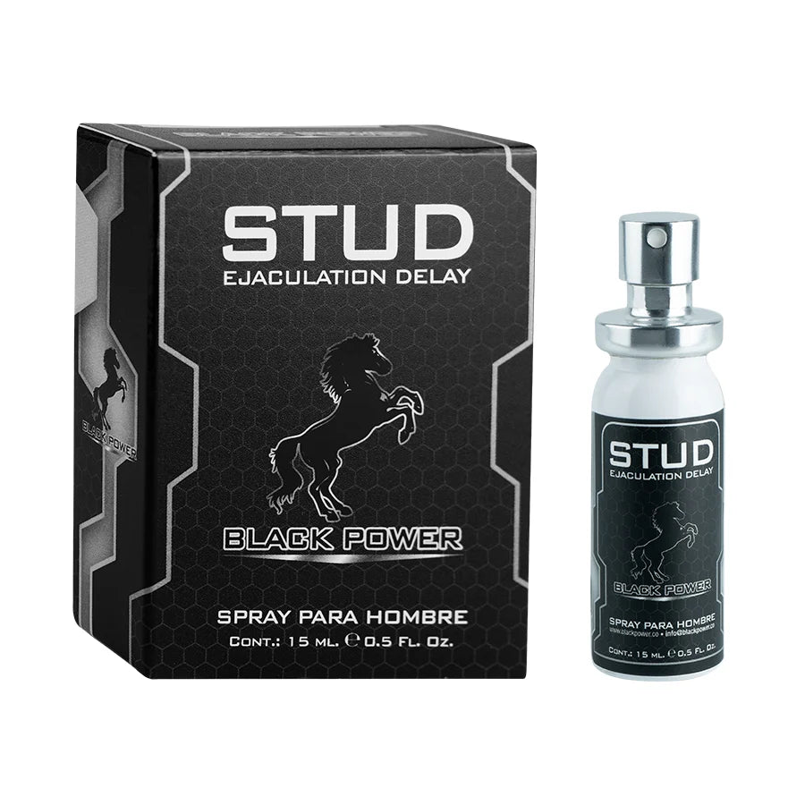 Spray Retardante Masculino Stud Black Power (15 ml)