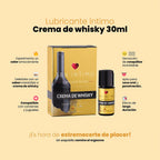 Lubricante Íntimo Crema de Whisky - Sensación Caliente y Electrizante (30 ml)