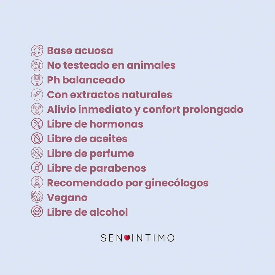 Hidratante y Lubricante Vaginal - Alivio de la Sequedad (75 ml)